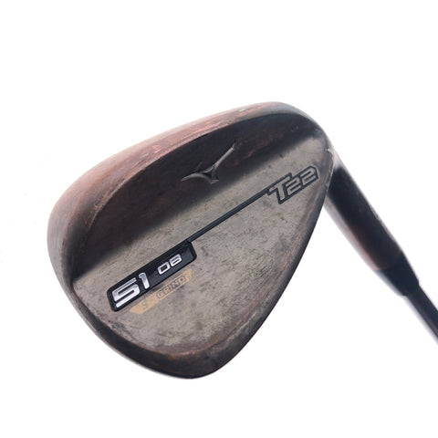 Used Mizuno T22 Denim Copper Gap Wedge / 51.0 Degrees / Stiff Flex