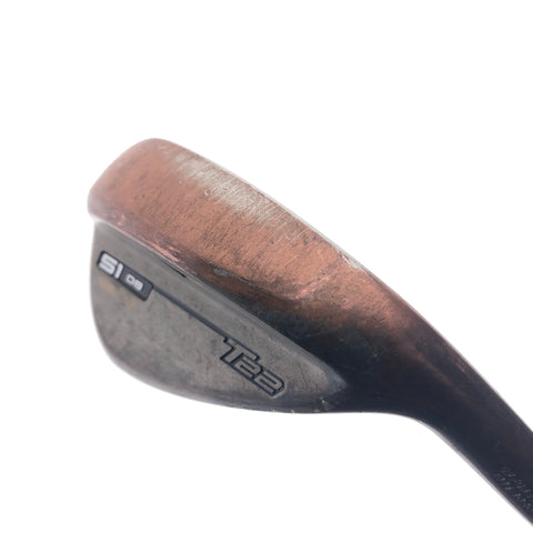Used Mizuno T22 Denim Copper Gap Wedge / 51.0 Degrees / Stiff Flex