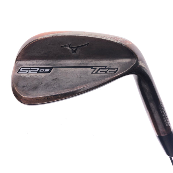 Used Mizuno T22 Denim Copper Gap Wedge / 52.0 Degrees / Stiff Flex