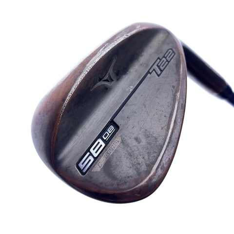 Used Mizuno T22 Denim Copper Lob Wedge / 58.0 Degrees / Regular Flex