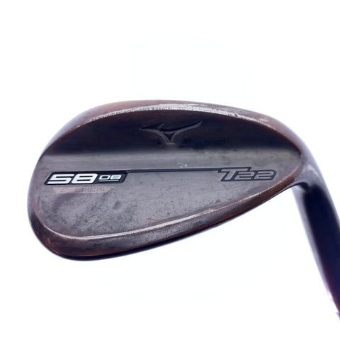 Used Mizuno T22 Denim Copper Lob Wedge / 58.0 Degrees / Regular Flex