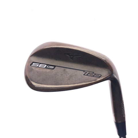 Used Mizuno T22 Denim Copper Lob Wedge / 58.0 Degrees / Stiff Flex