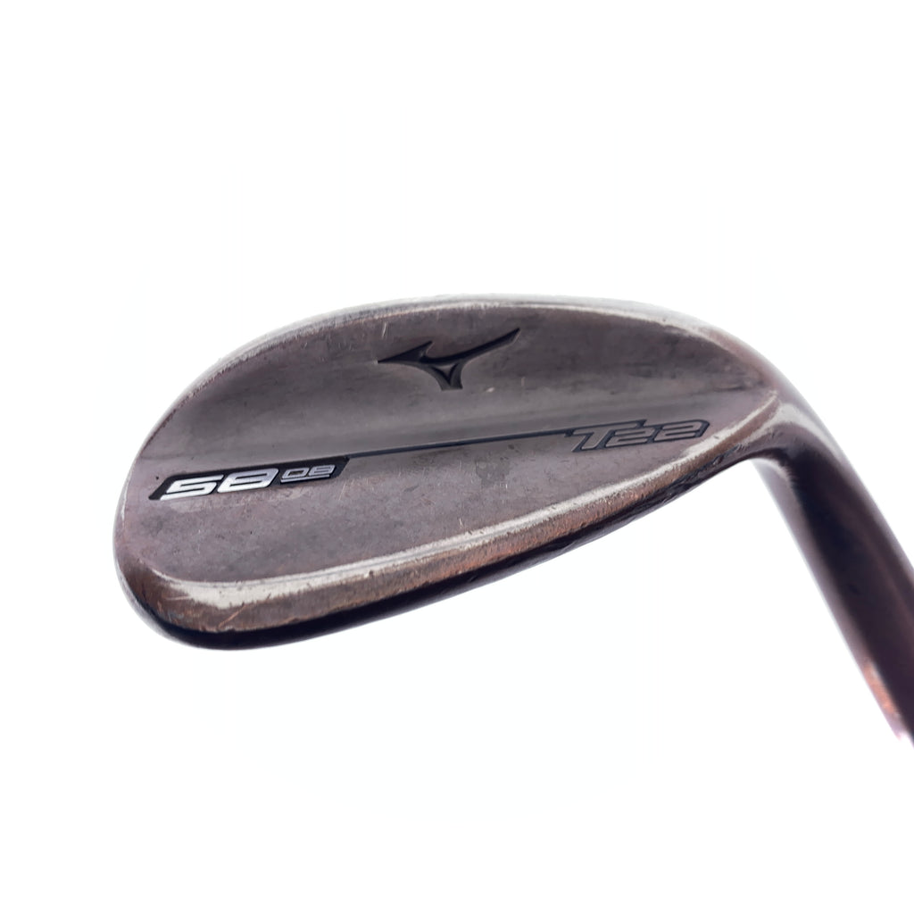 Used Mizuno T22 Denim Copper Lob Wedge / 58.0 Degrees / Stiff Flex