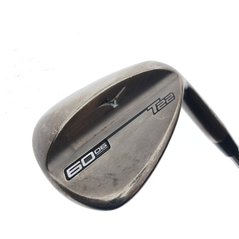 Used Mizuno T22 Denim Copper Lob Wedge / 60.0 Degrees / Stiff Flex