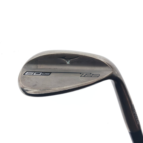 Used Mizuno T22 Denim Copper Lob Wedge / 60.0 Degrees / Stiff Flex