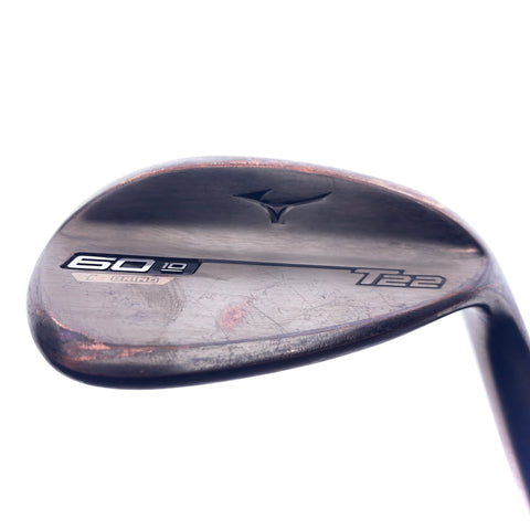 Used Mizuno T22 Denim Copper Lob Wedge / 60.0 Degrees / Stiff Flex