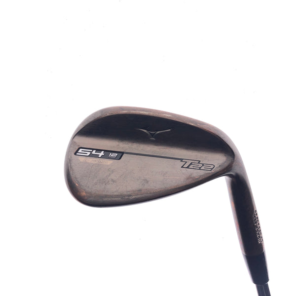 Used Mizuno T22 Denim Copper Sand Wedge / 54.0 Degrees / Stiff Flex