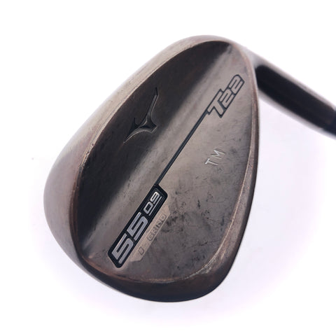 Used Mizuno T22 Denim Copper Sand Wedge / 55.0 Degrees / X-Stiff Flex