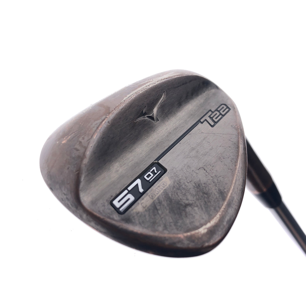 Used Mizuno T22 Denim Copper Sand Wedge / 57.0 Degrees / Stiff Flex
