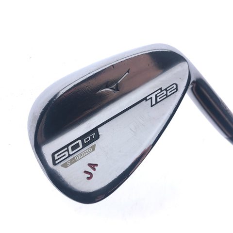 Used Mizuno T22 Gap Wedge / 50.0 Degrees / Stiff Flex