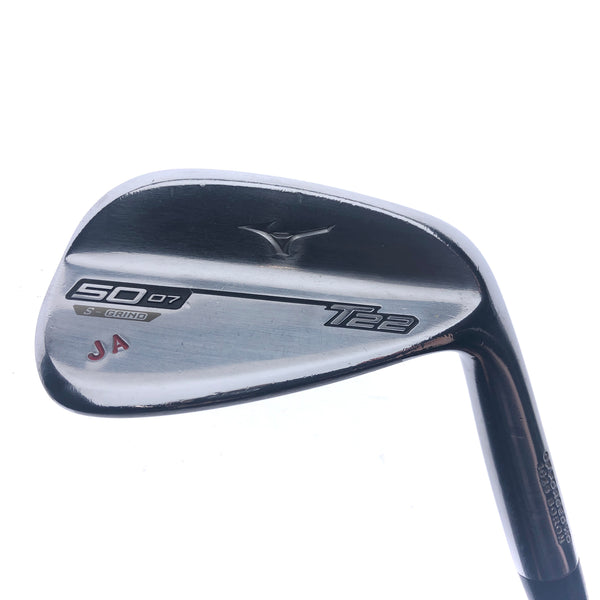 Used Mizuno T22 Gap Wedge / 50.0 Degrees / Stiff Flex