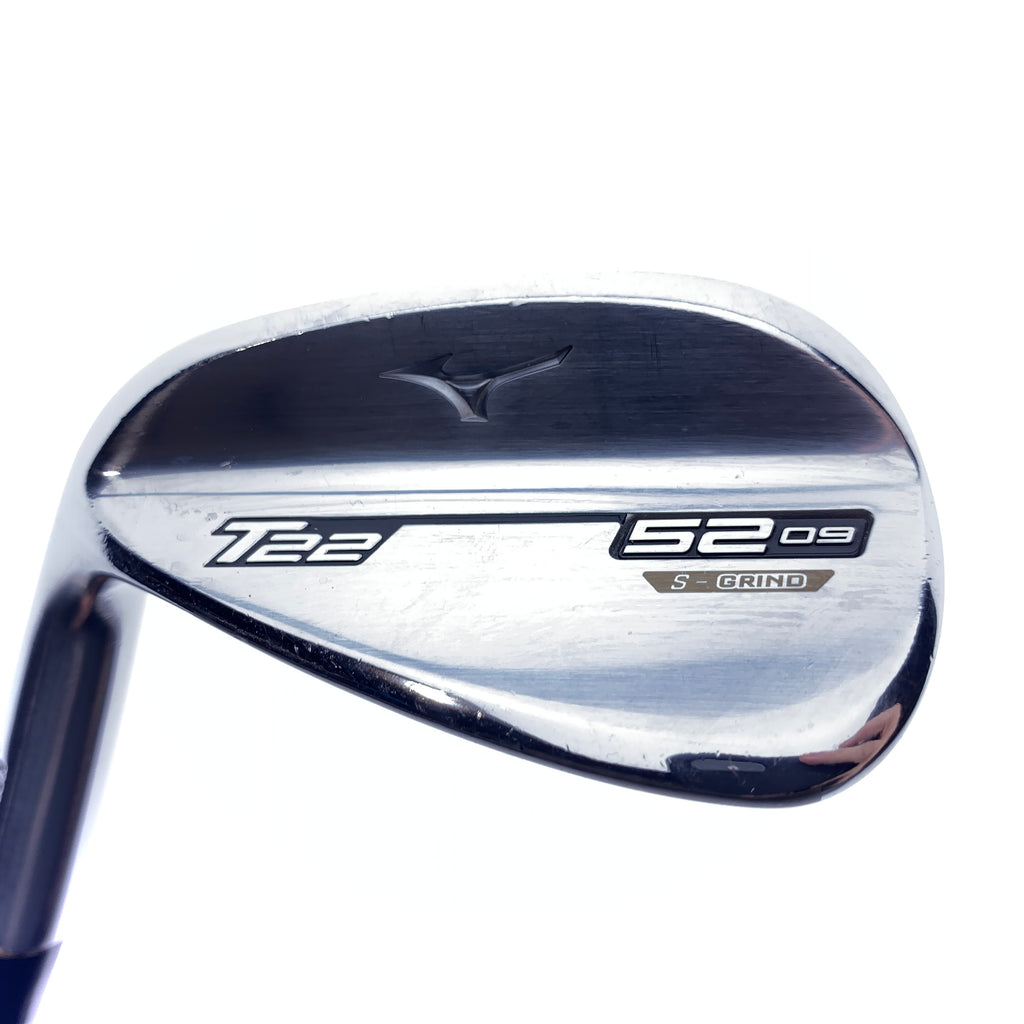 Used Mizuno T22 Gap Wedge / 52.0 Degrees / Stiff Flex / Left-Handed