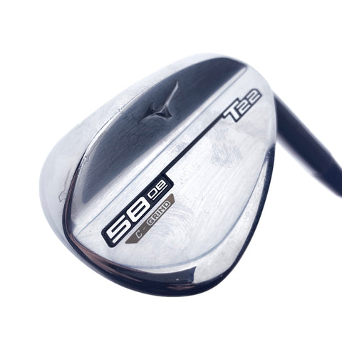 Used Mizuno T22 Lob Wedge / 58.0 Degrees / X-Stiff Flex