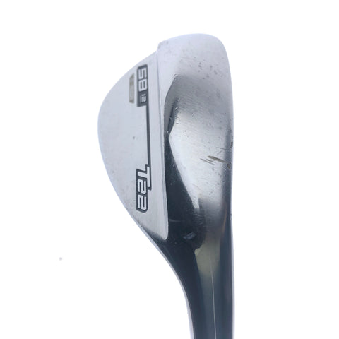 Used Mizuno T22 Lob Wedge / 58.0 Degrees / X-Stiff Flex