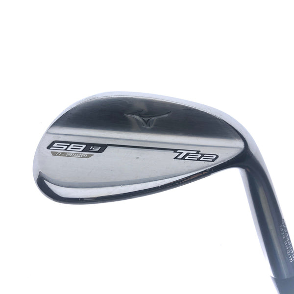 Used Mizuno T22 Lob Wedge / 58.0 Degrees / X-Stiff Flex