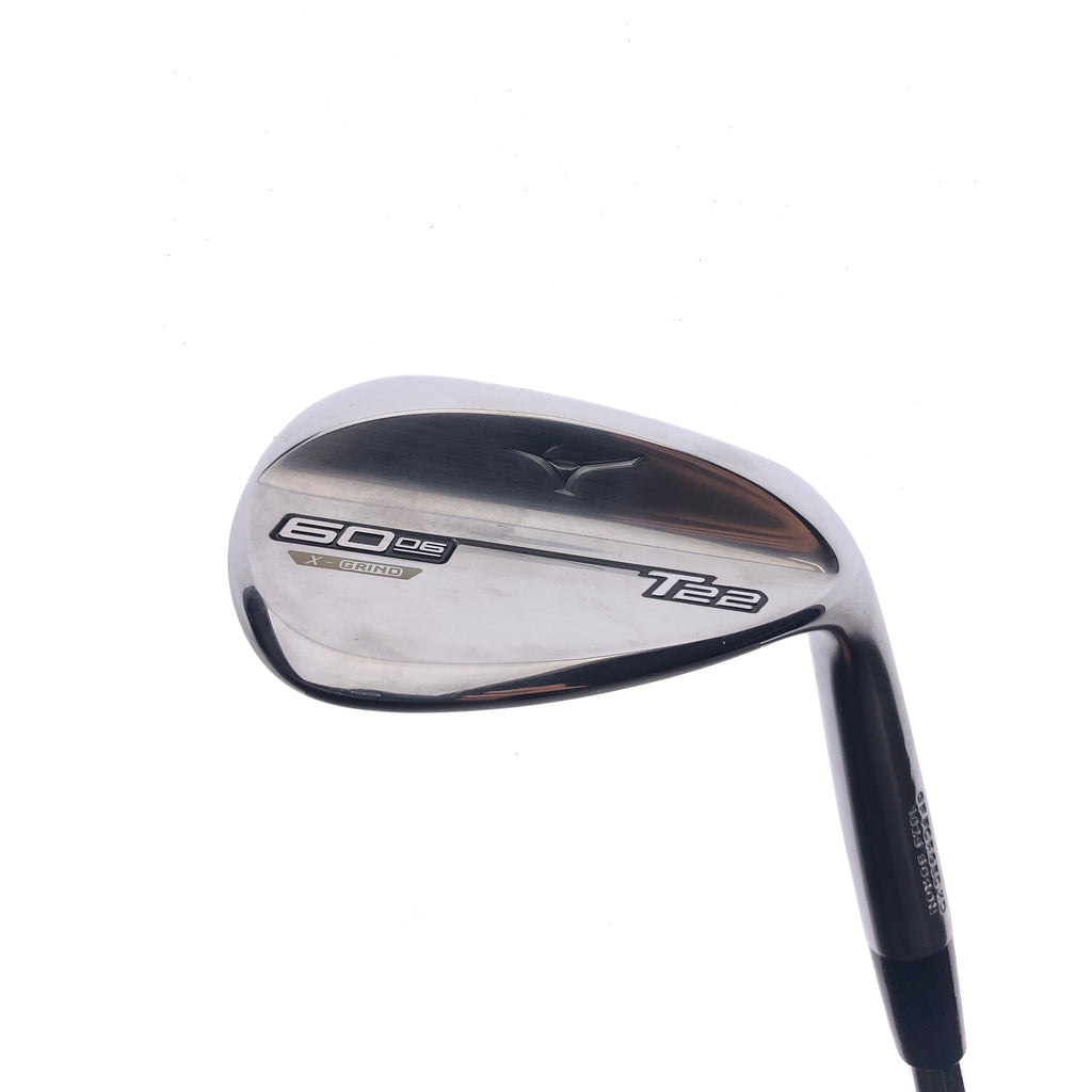 Used Mizuno T22 Lob Wedge / 60.0 Degrees / Stiff Flex