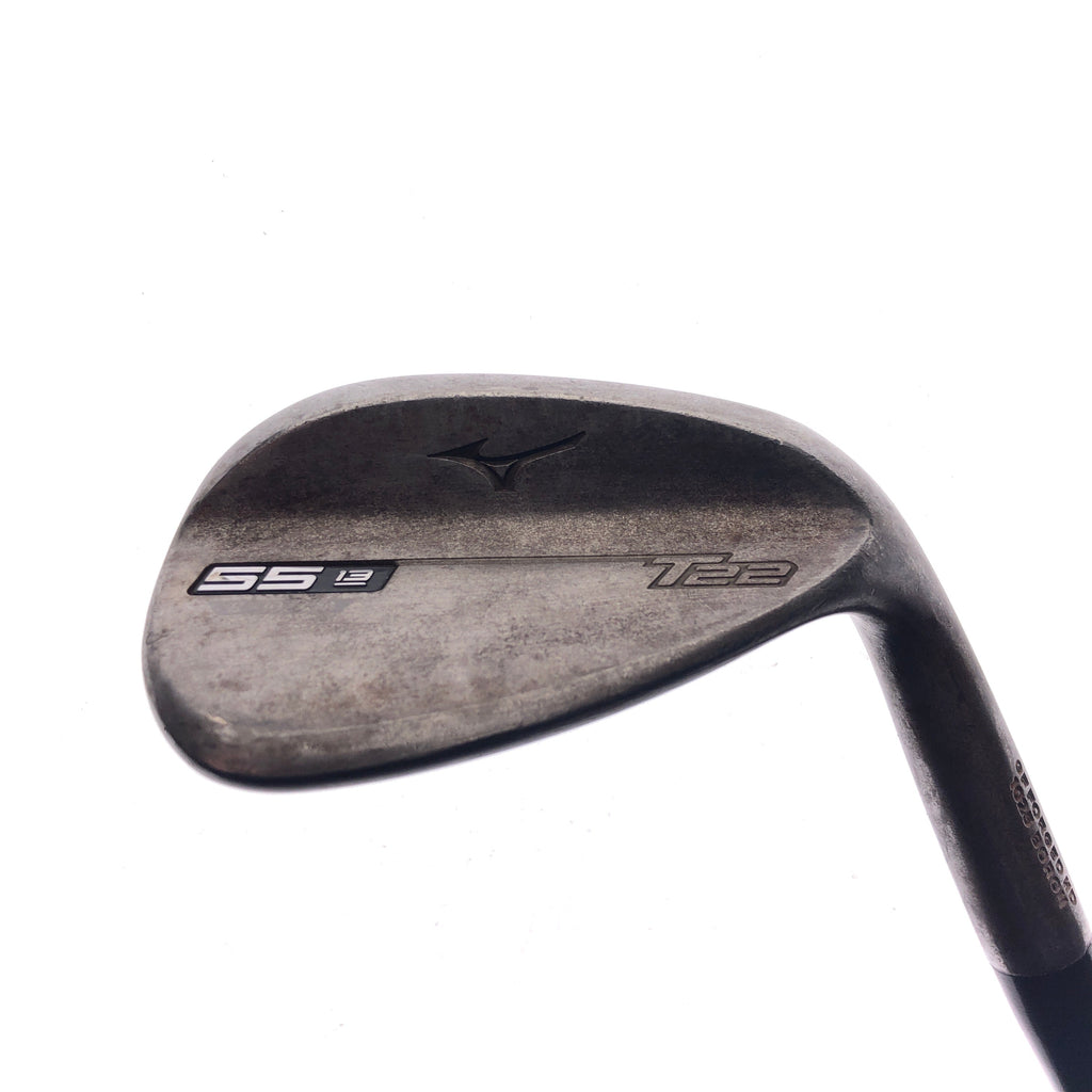 Used Mizuno T22 Raw Sand Wedge / 55.0 Degrees / Wedge Flex