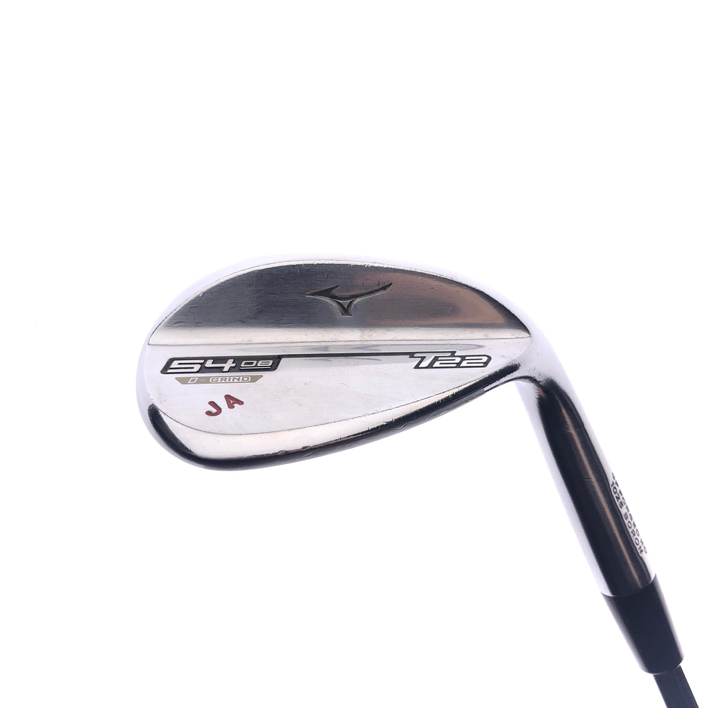 Used Mizuno T22 Sand Wedge / 54.0 Degrees / Stiff Flex