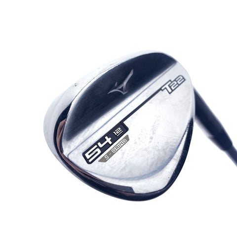 Used Mizuno T22 Sand Wedge / 54.0 Degrees / X-Stiff Flex