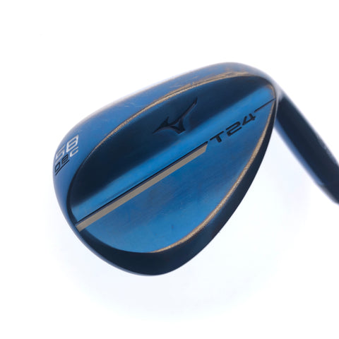 Used Mizuno T24 Blue IP Edition Lob Wedge / 58.0 Degrees / Stiff Flex