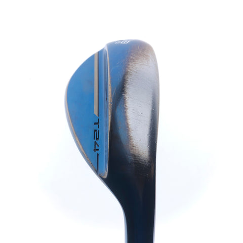 Used Mizuno T24 Blue IP Edition Lob Wedge / 58.0 Degrees / Stiff Flex