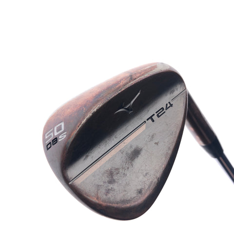 Used Mizuno T24 Denim Copper Gap Wedge / 50.0 Degrees / Stiff Flex