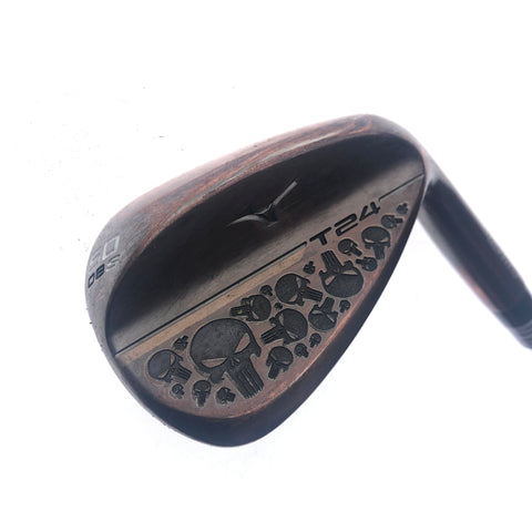 Used Mizuno T24 Denim Copper Gap Wedge / 50.0 Degrees / Stiff Flex