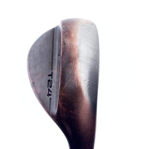 Used Mizuno T24 Denim Copper Lob Wedge / 58.0 Degrees / Stiff Flex