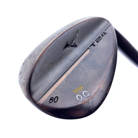 Used Mizuno T24 Denim Copper Lob Wedge / 60.0 Degrees / Stiff Flex