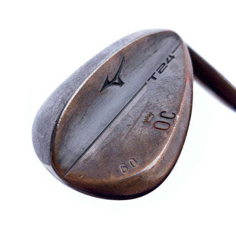 Used Mizuno T24 Denim Copper Lob Wedge / 60.0 Degrees / Stiff Flex
