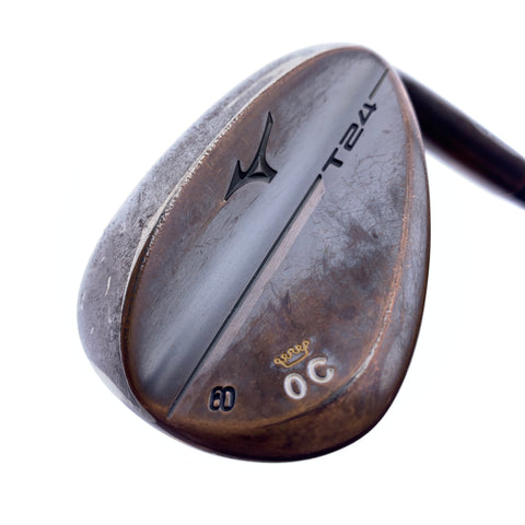Used Mizuno T24 Denim Copper Lob Wedge / 60.0 Degrees / Stiff Flex
