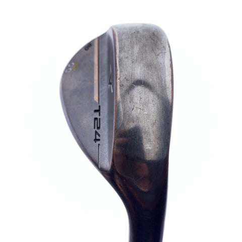 Used Mizuno T24 Denim Copper Lob Wedge / 60.0 Degrees / Stiff Flex