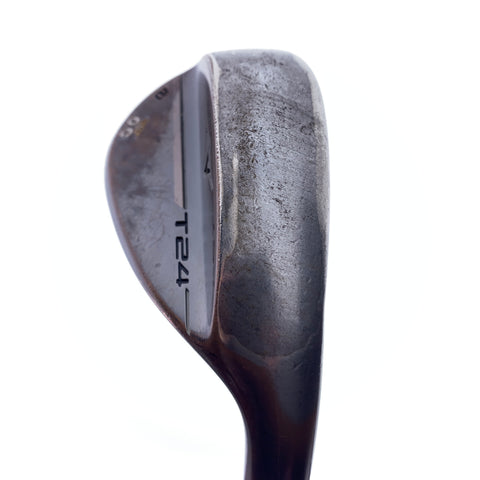 Used Mizuno T24 Denim Copper Lob Wedge / 60.0 Degrees / Stiff Flex