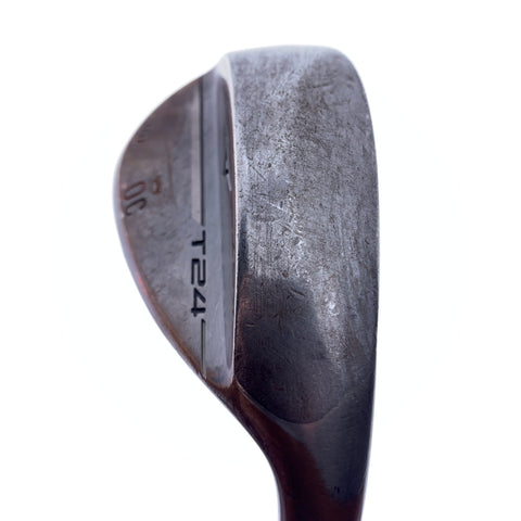 Used Mizuno T24 Denim Copper Lob Wedge / 60.0 Degrees / Stiff Flex