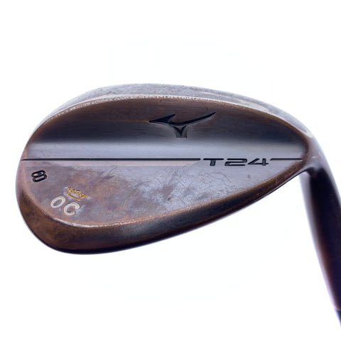 Used Mizuno T24 Denim Copper Lob Wedge / 60.0 Degrees / Stiff Flex
