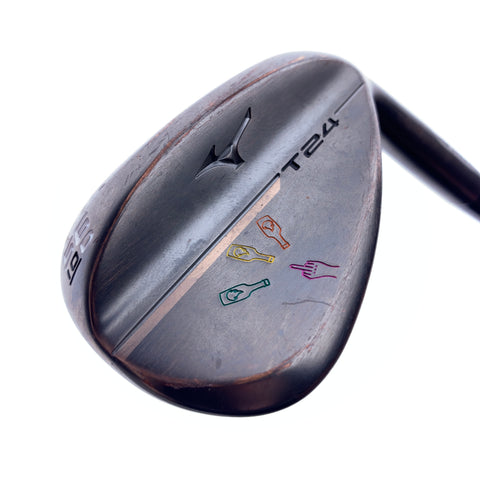 Used Mizuno T24 Denim Copper Sand Wedge / 56.0 Degrees / Stiff Flex
