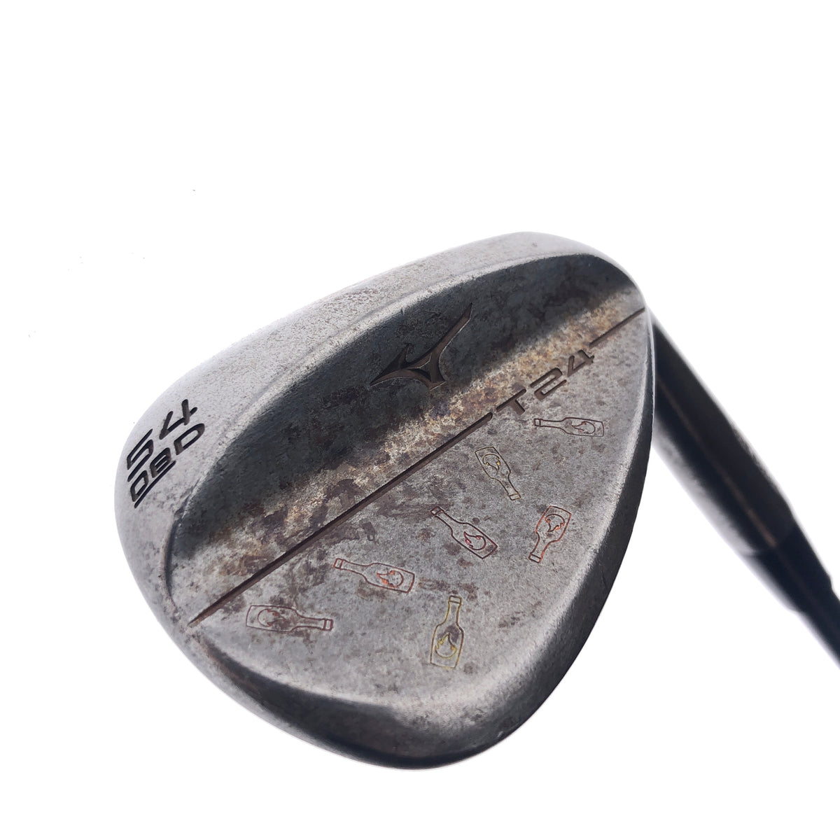 Used Mizuno T24 Tour Raw Sand Wedge / 54.0 Degrees / Stiff Flex
