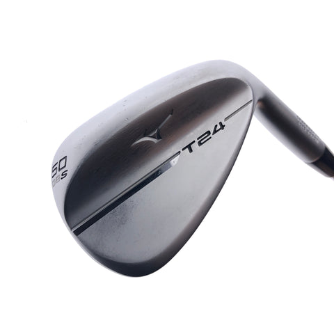 Used Mizuno T24 White Satin Gap Wedge / 50.0 Degrees / Stiff Flex