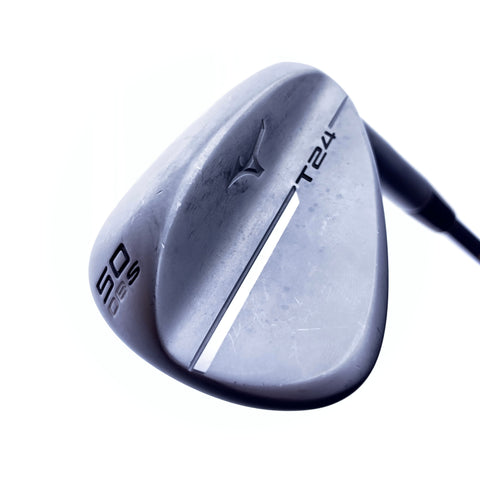 Used Mizuno T24 White Satin Gap Wedge / 50.0 Degrees / X-Stiff Flex