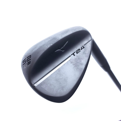 Used Mizuno T24 White Satin Gap Wedge / 52.0 Degrees / Stiff Flex