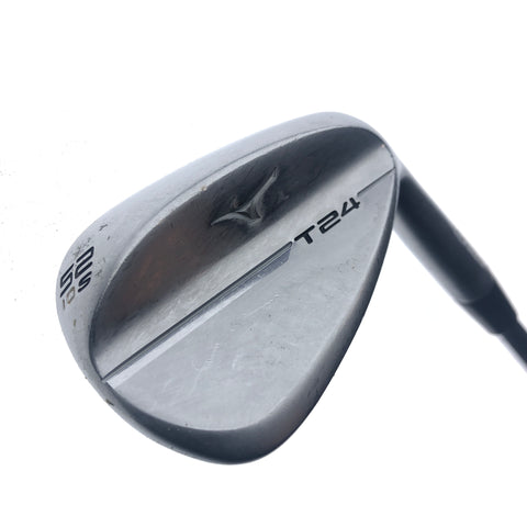 Used Mizuno T24 White Satin Gap Wedge / 52.0 Degrees / X-Stiff Flex