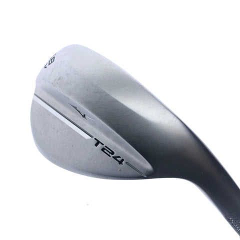 Used Mizuno T24 White Satin Lob Wedge / 58.0 Degrees / Stiff Flex