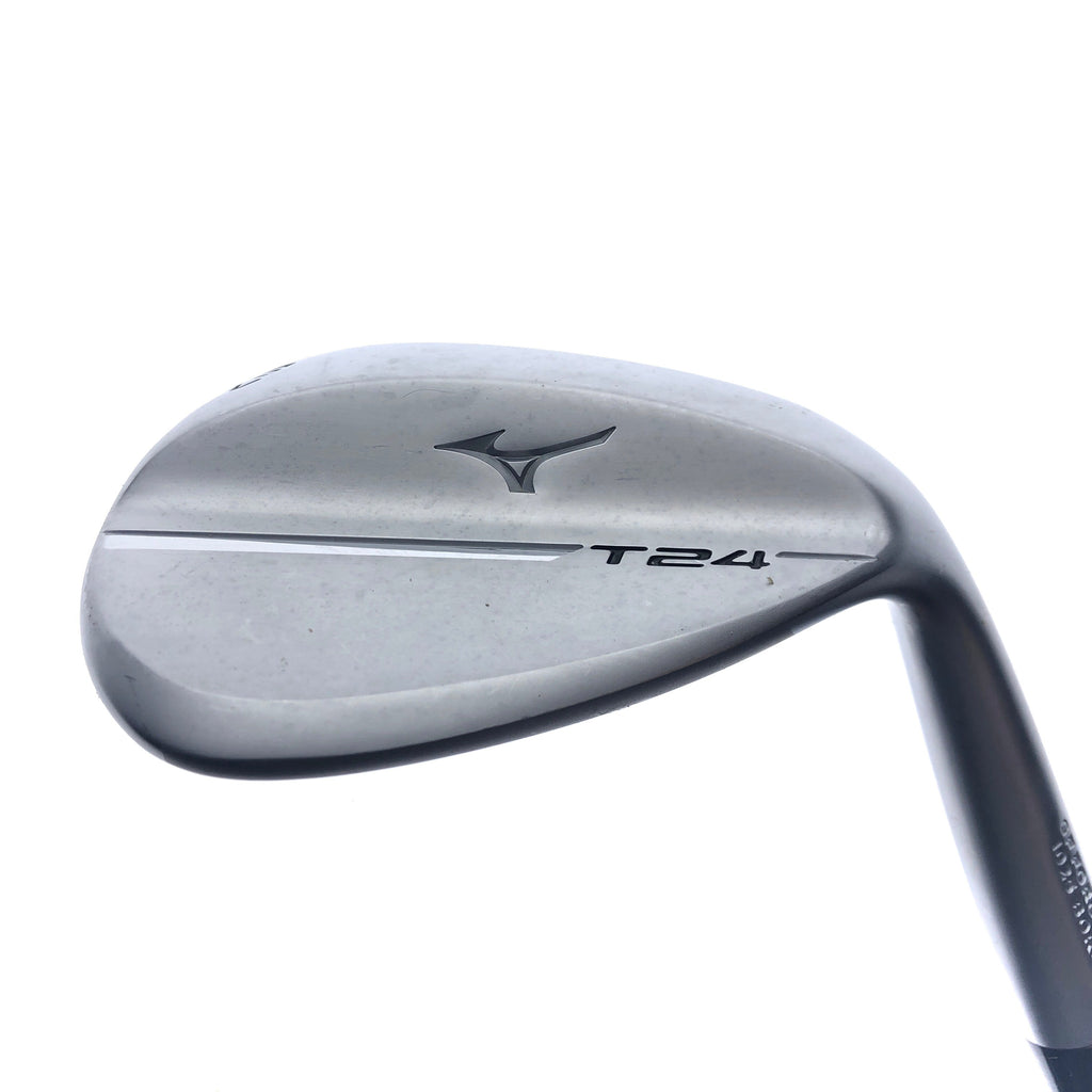 Used Mizuno T24 White Satin Lob Wedge / 58.0 Degrees / Stiff Flex