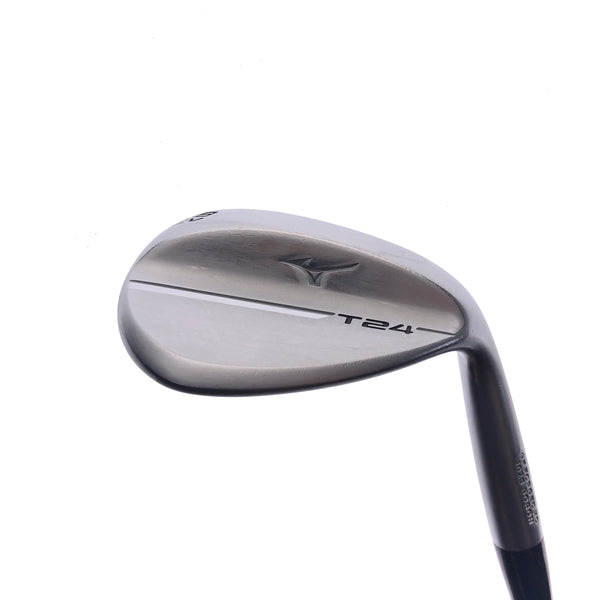 Used Mizuno T24 White Satin Lob Wedge / 58.0 Degrees / Stiff Flex