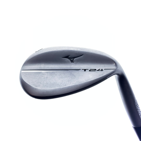 Used Mizuno T24 White Satin Lob Wedge / 58.0 Degrees / Stiff Flex