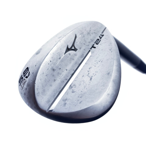 Used Mizuno T24 White Satin Lob Wedge / 58.0 Degrees / X-Stiff Flex