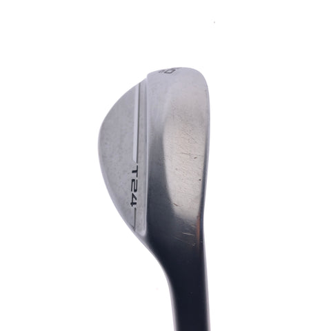 Used Mizuno T24 White Satin Lob Wedge / 60.0 Degrees / Stiff Flex