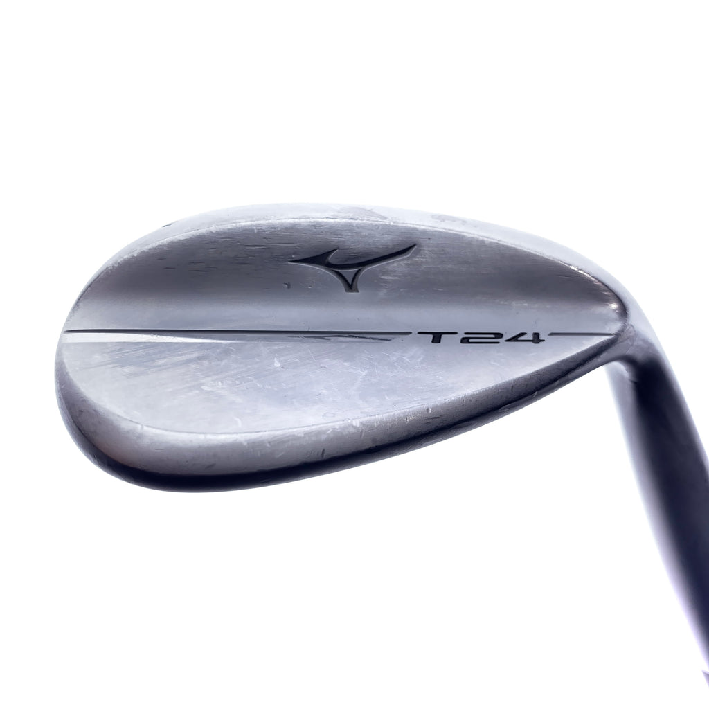 Used Mizuno T24 White Satin Lob Wedge / 60.0 Degrees / Stiff Flex