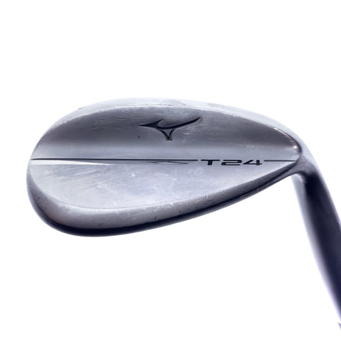 Used Mizuno T24 White Satin Lob Wedge / 60.0 Degrees / Stiff Flex