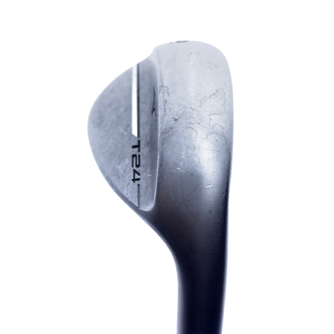 Used Mizuno T24 White Satin Lob Wedge / 60.0 Degrees / X-Stiff Flex